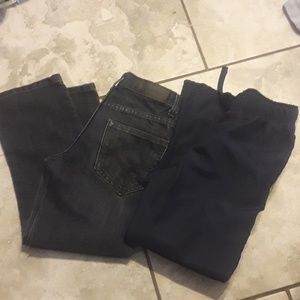 set of 2 Pants Size 7
